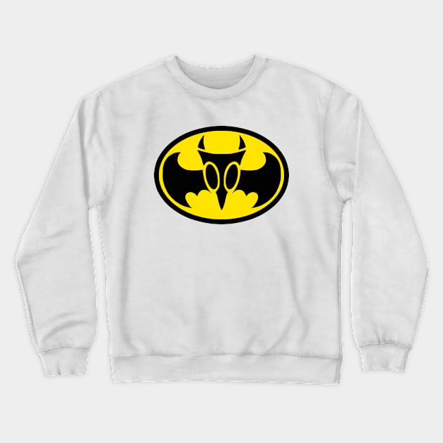 Bat Invader Crewneck Sweatshirt by Federation Skum Kosplay